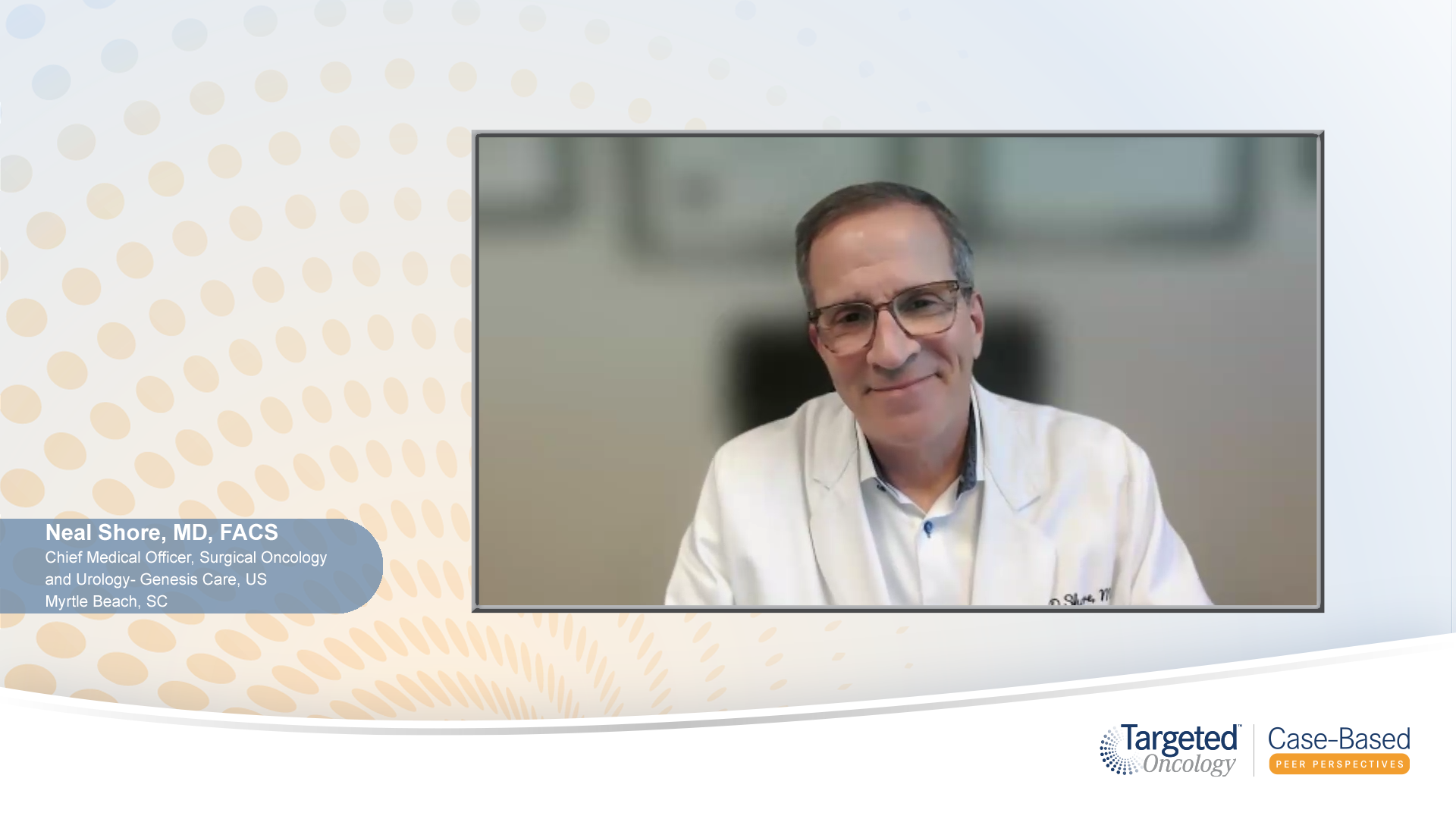 Video 3 - "Treatment Intensification in Metastatic Prostate Cancer"