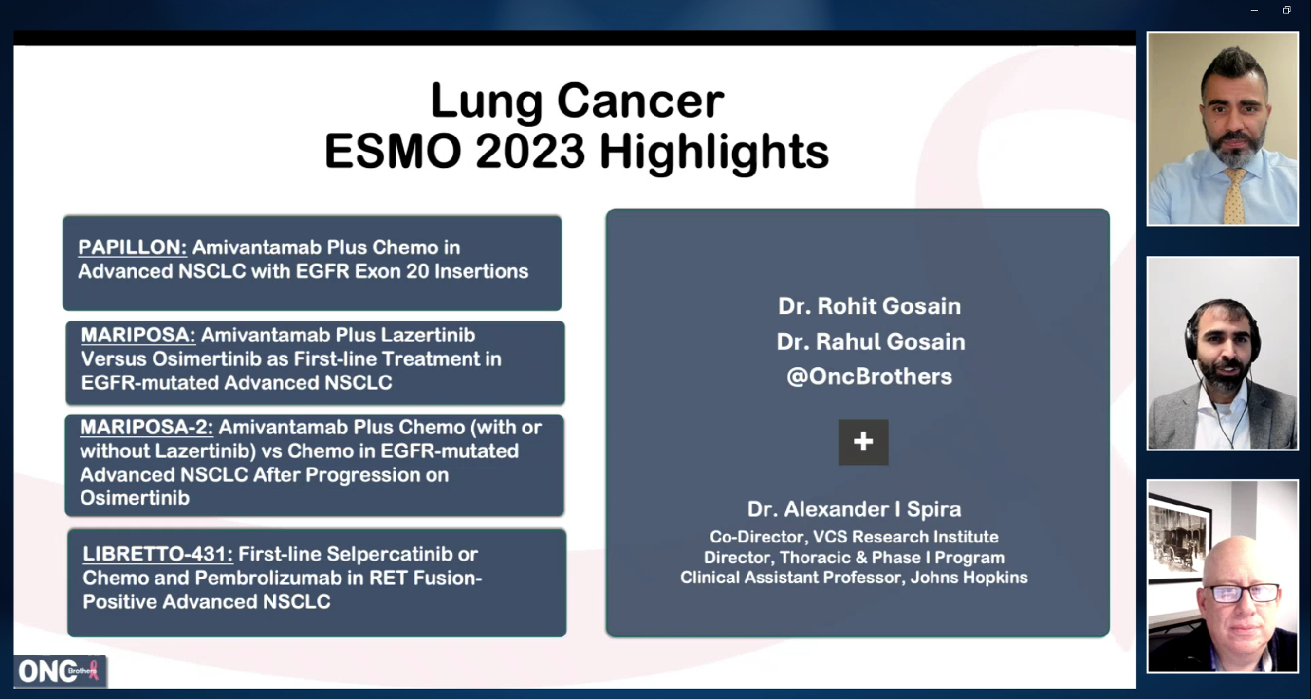 Experts on NSCLC