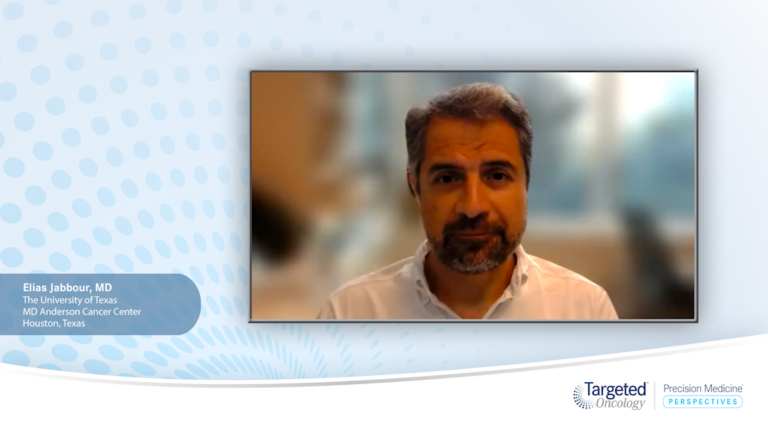Elias Jabbour, MD, an expert on myelodysplastic syndrome