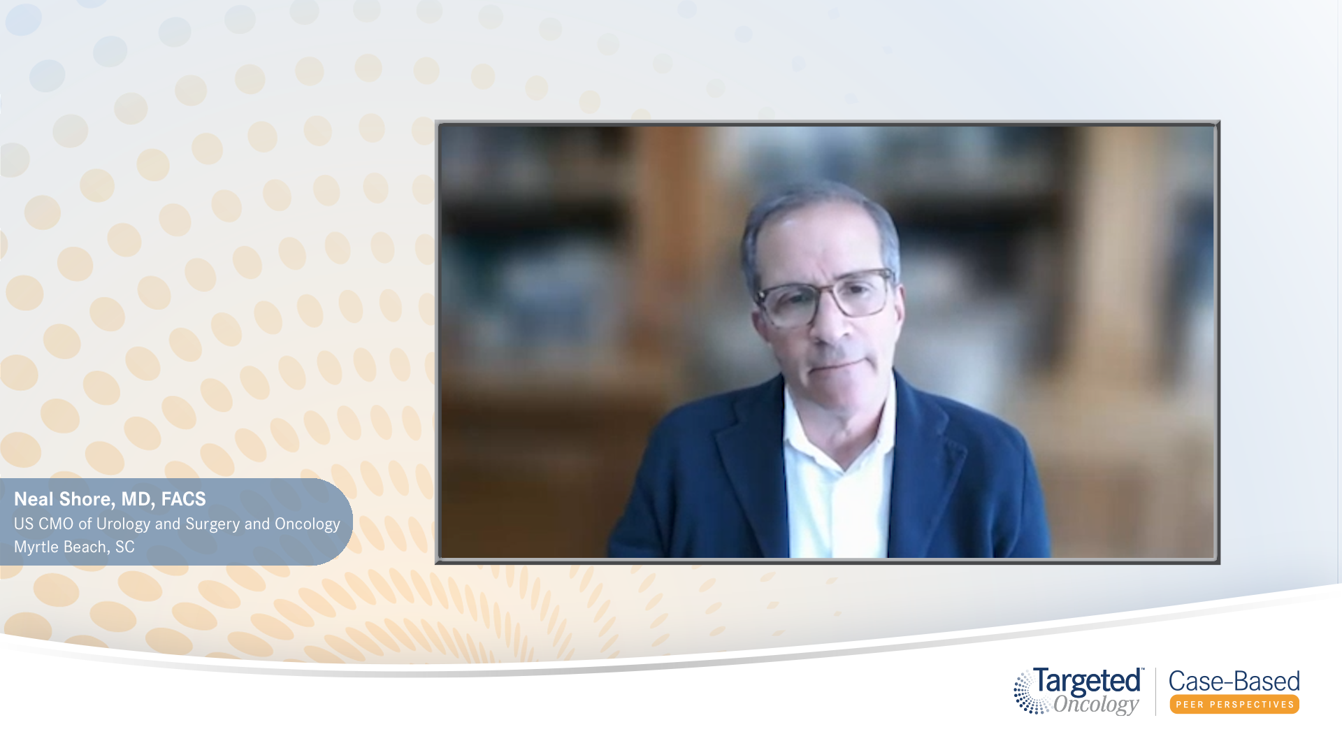 Video 1 - "Overview of a 75-Year-old Patient with Non-Metastatic Castration-Resistant Prostate Cancer’s Case"