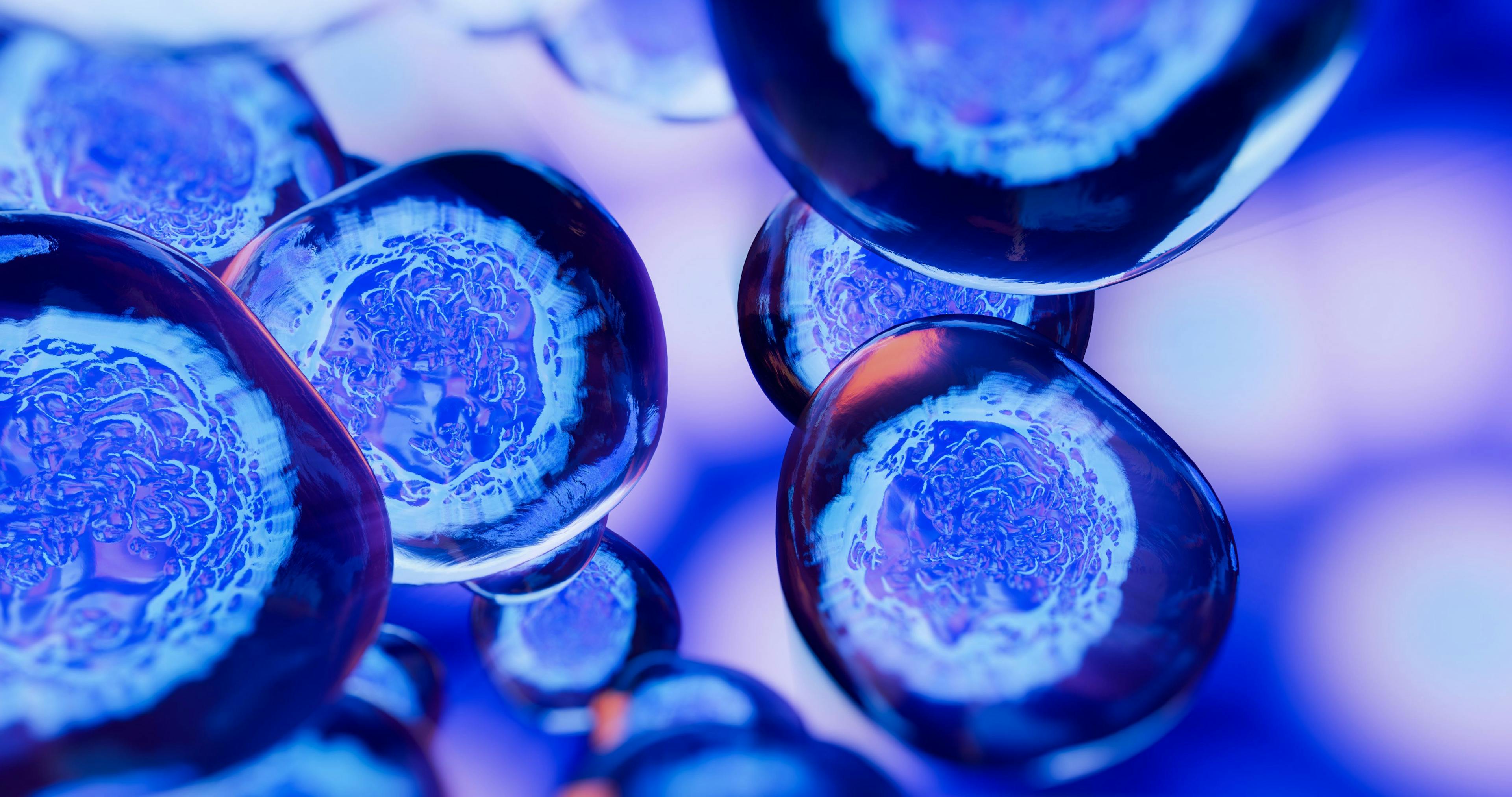 Creative image of embryonic stem cells, cellular therapy: © pinkeyes - stock.adobe.com