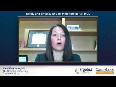 Safety and Efficacy of BTK Inhibitors in R/R MCL