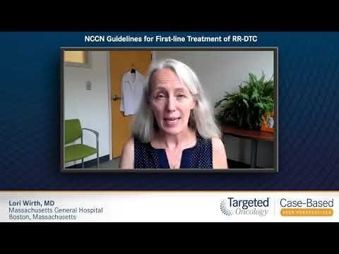 NCCN Guidelines for First-Line Treatment of RR-DTC