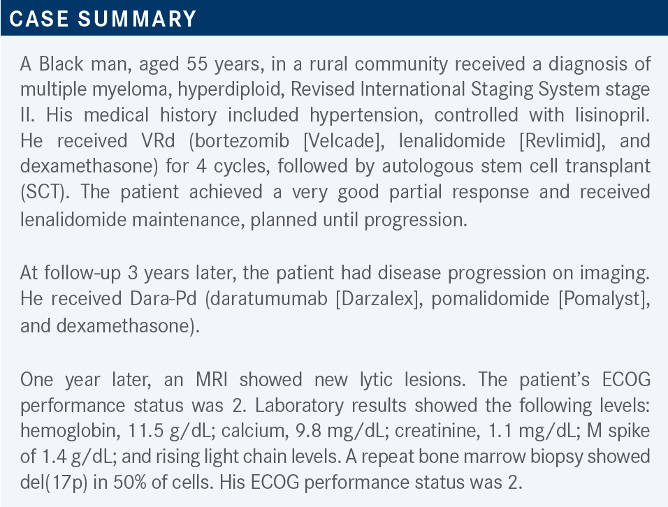 case summary myeloma
