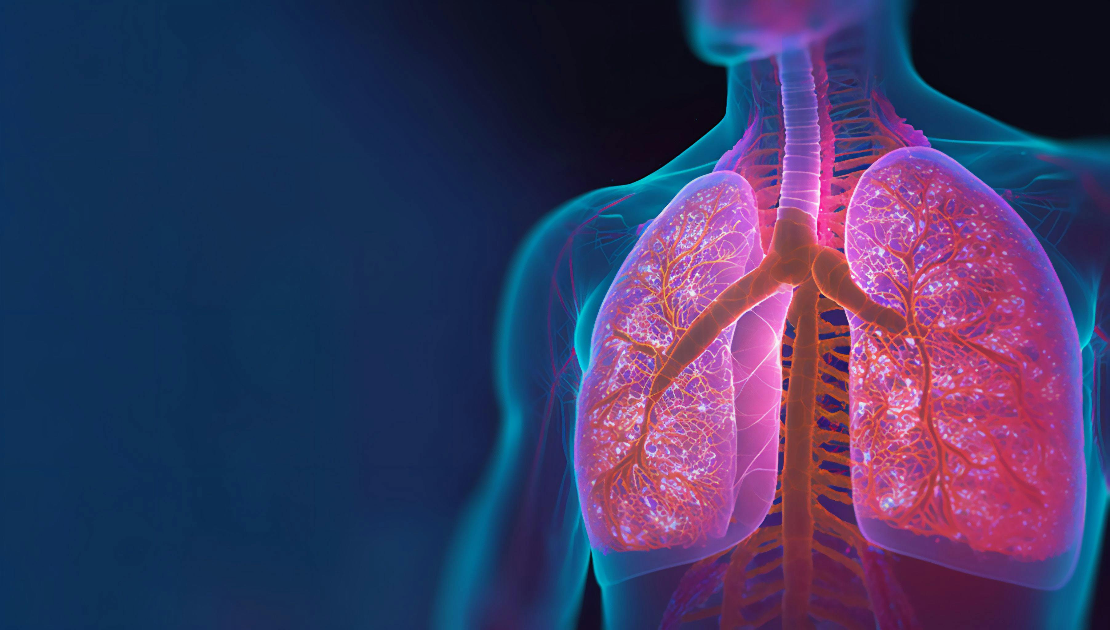 Holographic concept of lung cancer display, lung disease: © catalin - stock.adobe.com