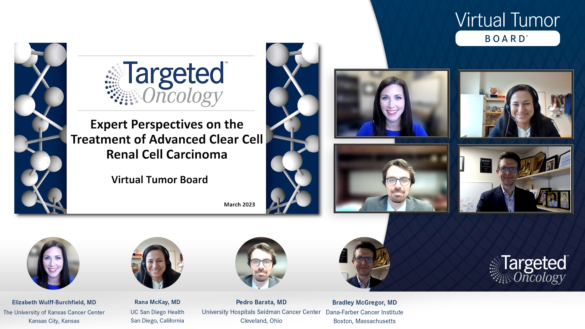 Experts on renal cell carcinoma