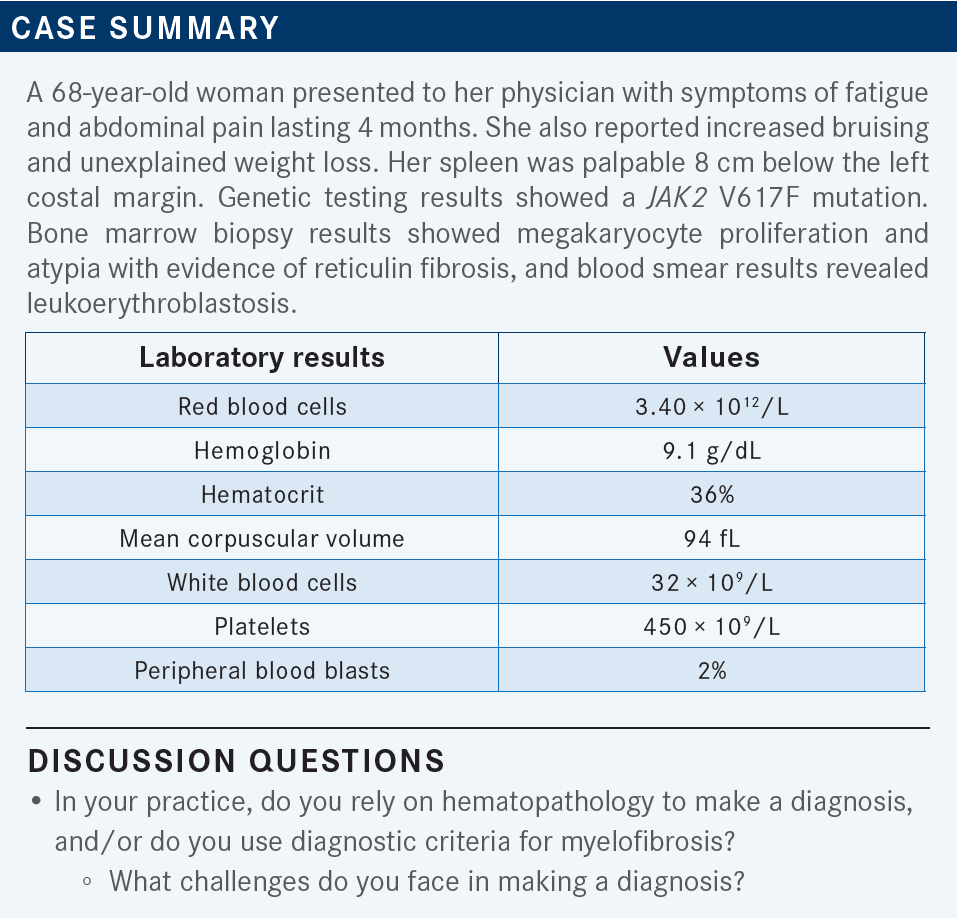 case summary-discussion-mpns