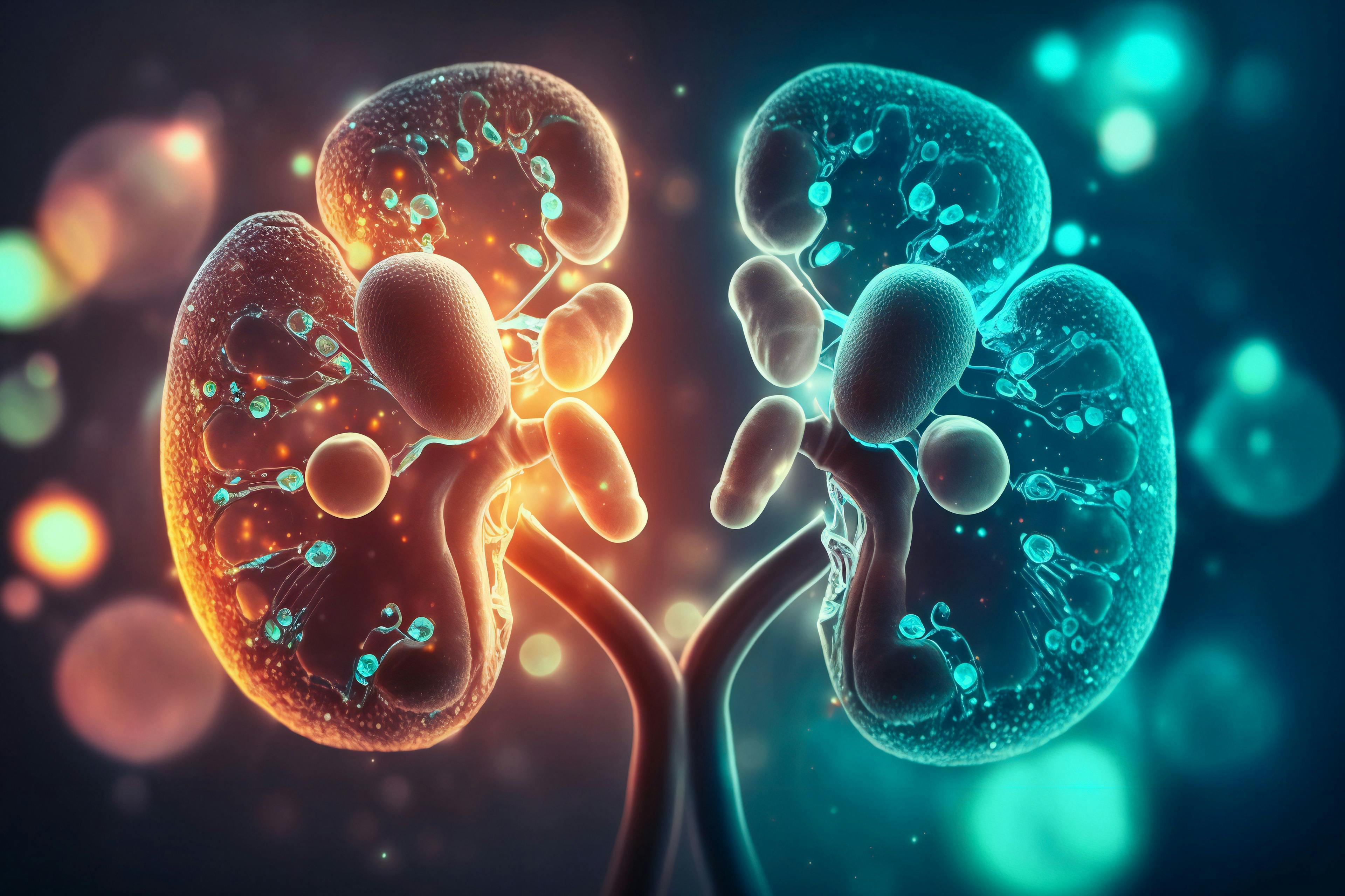 the Kidneys emphasized, symbolizing the importance of the central nervous system and its role in human functioning | Image Credit: © Nilima - www.stock.adobe.com